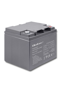 Qoltec 53035 AGM baterie | 12V | 45 Ah | max. 540 A Obrázok pre Qoltec 53035 AGM baterie | 12V | 45 Ah | max. 540 A