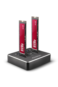 Axagon ADSA-M2C dokovací stanice pro úložná zařízení USB 3.2 Gen 2 (3.1 Gen 2) Type-C Černá Obrázok pre Axagon ADSA-M2C dokovací stanice pro úložná zařízení USB 3.2 Gen 2 (3.1 Gen 2) Type-C Černá