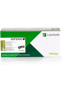 Obrázok pre Lexmark 502 tonerová náplň 1 kusů Originální Černá