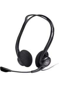 Obrázok pre Logitech 960 USB Sluchátka s mikrofonem Kabel Přes hlavu Hovory/hudba USB Typ-A Černá