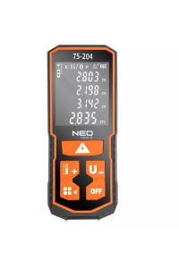Laserový měřič vzdálenosti Neo Tools Dosah 60 m, IP54 Obrázok pre Laserový měřič vzdálenosti Neo Tools Dosah 60 m, IP54