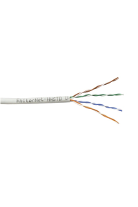 Kabel Emiter Net UTP (U/UTP) kat.5e 350MHz, drut, standard, szary Obrázok pre Kabel Emiter Net UTP (U/UTP) kat.5e 350MHz, drut, standard, szary