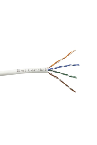 Kabel Emiter Net UTP (U/UTP) kat.5e 350MHz, drut 4x2x24AWG Obrázok pre Kabel Emiter Net UTP (U/UTP) kat.5e 350MHz, drut 4x2x24AWG