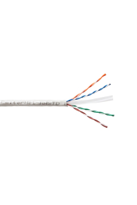 Emitter Net UTP (U/UTP) Cat.6 Cable 450MHz, Wire, Standard, PVC, Grey Obrázok pre Emitter Net UTP (U/UTP) Cat.6 Cable 450MHz, Wire, Standard, PVC, Grey