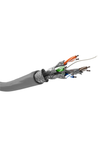 Goobay 93953 síťový kabel Šedá 100 m Cat6 S/FTP (S-STP) Obrázok pre Goobay 93953 síťový kabel Šedá 100 m Cat6 S/FTP (S-STP)