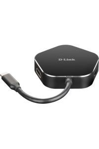 D-Link DUB-M420 dokovací stanice/replikátor portů Kabel Thunderbolt 3 Hliník, Černá Obrázok pre D-Link DUB-M420 dokovací stanice/replikátor portů Kabel Thunderbolt 3 Hliník, Černá