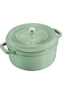 Obrázok pre STAUB LITINOVÝ KULATÝ HRNEC 40508-706-0 - 5,2 L MÁTOVÝ