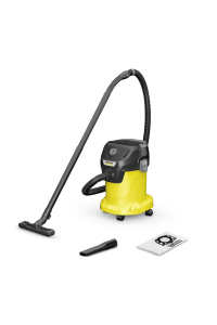 Kärcher KWD 3 V-17/4/20/F 17 l Bubnový vysavač Suché a mokré 1000 W Prachový sáček Obrázok pre Kärcher KWD 3 V-17/4/20/F 17 l Bubnový vysavač Suché a mokré 1000 W Prachový sáček
