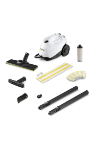 Kärcher SC 3 EasyFix Válcovitý parní čistič 0,5 l 1900 W Černá, Bílá Obrázok pre Kärcher SC 3 EasyFix Válcovitý parní čistič 0,5 l 1900 W Černá, Bílá