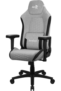 Aerocool CROWN AeroWeave Univerzální herní židle Polstrované sedadlo Šedá Obrázok pre Aerocool CROWN AeroWeave Univerzální herní židle Polstrované sedadlo Šedá