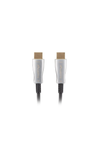 LANBERG HDMI KABEL M/M V2.0 10M OPTICKÝ AOC ČERNÝ CA-HDMI-20FB-0100-BK Obrázok pre LANBERG HDMI KABEL M/M V2.0 10M OPTICKÝ AOC ČERNÝ CA-HDMI-20FB-0100-BK