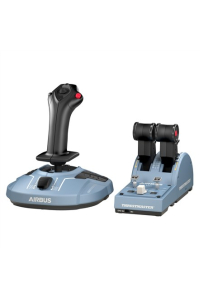 Thrustmaster TCA Officer Pack Airbus Edition Černá, Modrá USB Flight Sim Analogový/digitální PC Obrázok pre Thrustmaster TCA Officer Pack Airbus Edition Černá, Modrá USB Flight Sim Analogový/digitální PC