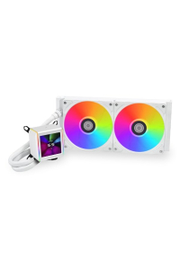 Obrázok pre Lian Li GA II LCD Procesor Sada pro kapalinové chlazení 12 cm Bílá