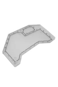 Barrow Distroplate Jonsbo MOD-5, ARGB - Acryl Obrázok pre Barrow Distroplate Jonsbo MOD-5, ARGB - Acryl