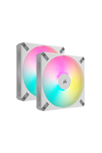 Corsair CO-9050160-WW Chladicí systém pro počítač Počítačová skříň Ventilátor Černá 2 kusů Obrázok pre Corsair CO-9050160-WW Chladicí systém pro počítač Počítačová skříň Ventilátor Černá 2 kusů