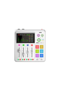 Obrázok pre RØDECaster Duo White Studio pro výrobu podcastů Hudební produkční stanice, bílý