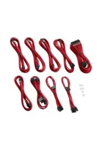 Obrázok pre CableMod C-Series PRO ModMesh Cable Kit für RMi/RMx/RM (Black Label) - rot