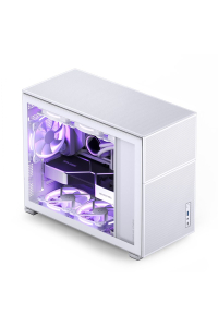 Obrázok pre Jonsbo D31 MESH Micro-ATX Case, Tempered Glass - white