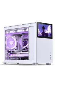 Obrázok pre Jonsbo D31 Screen Micro-ATX Case, Tempered Glass - white
