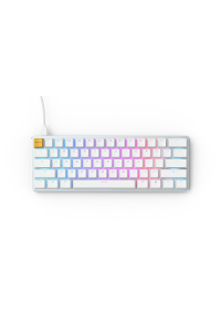 Obrázok pre Glorious PC Gaming Race GMMK klávesnice Hraní USB QWERTY US Mezinárodní Stříbrná, Bílá