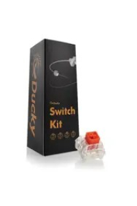 Obrázok pre Ducky Kailh Box Red Switches, mechanisch, 3-Pin, linear, MX-Stem, 45g - 110 Stück