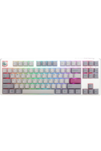 Ducky One 3 TKL Mist Grey klávesnice Hraní USB Americká angličtina Šedá Obrázok pre Ducky One 3 TKL Mist Grey klávesnice Hraní USB Americká angličtina Šedá