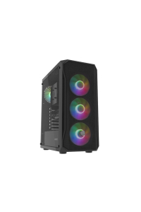 Obrázok pre FURY SHOBO SH4F RGB MIDI VĚŽ S OKNEM ČERNÁ