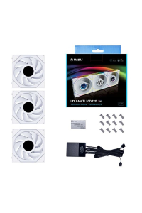 Obrázok pre Lian Li UNI FAN TL LCD Počítačová skříň Ventilátor 12 cm Bílá