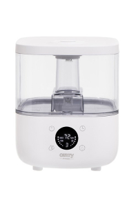 Camry | CR 7973w | Humidifier | 23 W | Water tank capacity 5 L | Suitable for rooms up to 35 m2 | Ultrasonic | Humidification capacity 100-260 ml/hr | White Obrázok pre Camry | CR 7973w | Humidifier | 23 W | Water tank capacity 5 L | Suitable for rooms up to 35 m2 | Ultrasonic | Humidification capacity 100-260 ml/hr | White
