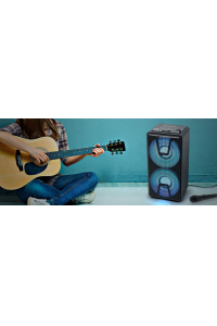 Muse M-1820 DJ přenosný stereofonní systém 150 W Černá MP3 přehrávač Obrázok pre Muse M-1820 DJ přenosný stereofonní systém 150 W Černá MP3 přehrávač