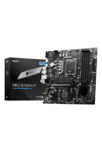 Obrázok pre MSI PRO B760M-P základní deska Intel B760 LGA 1700 Micro ATX