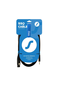 SSQ XLRMi0,5 - Kabel XLR samice - Jack stereo 3,5 mm, 0,5 m Obrázok pre SSQ XLRMi0,5 - Kabel XLR samice - Jack stereo 3,5 mm, 0,5 m