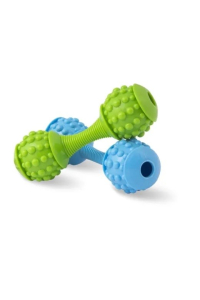 Obrázok pre HILTON Dentální činka z termoplastické gumy 15 cm - hračka pro psy - 1 kus