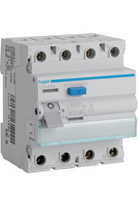 Obrázok pre CDA425J 25A/ 30MA/A DIFFERENTIAL CIRCUIT BREAKER 25A 4P 4M 30MA A 6KA