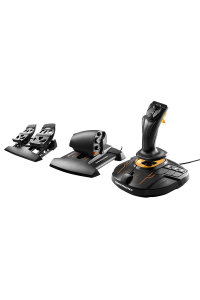 Obrázok pre Thrustmaster T.16000M FCS Flight Pack Černá USB Flight Sim Analogový/digitální PC