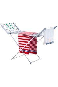 Adler | Foldable electric clothes drying rack | AD 7821 | 220 W | Silver/White | IP22 Obrázok pre Adler | Foldable electric clothes drying rack | AD 7821 | 220 W | Silver/White | IP22