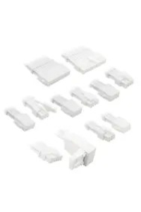 Kolink Core Pro Braided Cable Extension Kit 12V-2x6 Type 2 - Brilliant White Obrázok pre Kolink Core Pro Braided Cable Extension Kit 12V-2x6 Type 2 - Brilliant White
