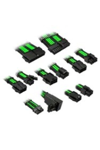Kolink Core Pro Braided Cable Extension Kit 12V-2x6 Type 2 - Venom Green Obrázok pre Kolink Core Pro Braided Cable Extension Kit 12V-2x6 Type 2 - Venom Green