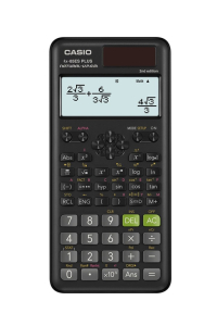 Obrázok pre CASIO VĚDECKÁ KALKULAČKA FX-85ESPLUS-2 B, 252 FUNKCÍ, 77X162MM, KARTONOVÁ, ČERNÁ