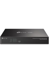 TP-Link VIGI NVR1008H-8MP síťový videorekordér Černá Obrázok pre TP-Link VIGI NVR1008H-8MP síťový videorekordér Černá