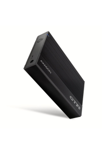 Axagon EE35-GTR USB-C 5Gbps - SATA 6G, 3.5 RIBBED box BLACK - USB Typ C Rámeček na HDD Černá 3.5 Obrázok pre Axagon EE35-GTR USB-C 5Gbps - SATA 6G, 3.5 RIBBED box BLACK - USB Typ C Rámeček na HDD Černá 3.5