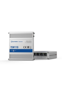 TELTONIKA TSW110 SWITCH 5X RJ45 1000MB/S, L2 Obrázok pre TELTONIKA TSW110 SWITCH 5X RJ45 1000MB/S, L2
