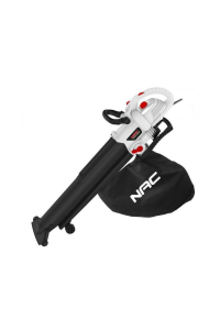 NAC VBE300A-AS-WS-CH Elektrický foukač listí 3000 W 270 km/h Černá, Bílá Obrázok pre NAC VBE300A-AS-WS-CH Elektrický foukač listí 3000 W 270 km/h Černá, Bílá