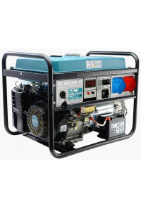 Könner & Söhnen KS 10000E 1/3 motorové generátory 7500 W 25 l Benzín Černá, Modrozelená Obrázok pre Könner & Söhnen KS 10000E 1/3 motorové generátory 7500 W 25 l Benzín Černá, Modrozelená