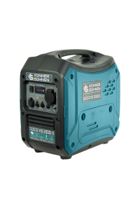 Obrázok pre Könner & Söhnen KS 2000I S motorové generátory 1,8 W 5 l Benzín Černá, Tyrkysová