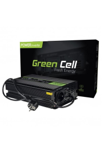 Obrázok pre Green Cell INV07 zdroj/transformátor Auto 300 W Černá