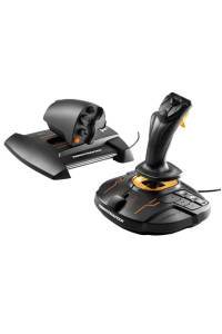 Thrustmaster T-16000M FCS Hotas Černá, Oranžová USB Joystick Analogový/digitální PC Obrázok pre Thrustmaster T-16000M FCS Hotas Černá, Oranžová USB Joystick Analogový/digitální PC