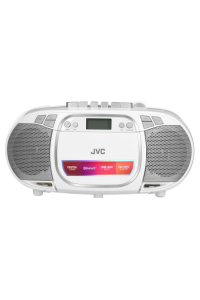 JVC RC-E451W CD přehrávač Přenosný CD přehrávač Bílá Obrázok pre JVC RC-E451W CD přehrávač Přenosný CD přehrávač Bílá