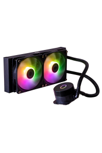 Obrázok pre Cooler Master MasterLiquid 240L Core ARGB Procesor Sada pro kapalinové chlazení 12 cm Černá