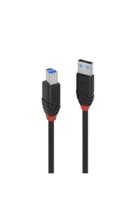 Lindy 43227 USB kabel USB 3.2 Gen 1 (3.1 Gen 1) 10 m USB A USB B Černá Obrázok pre Lindy 43227 USB kabel USB 3.2 Gen 1 (3.1 Gen 1) 10 m USB A USB B Černá